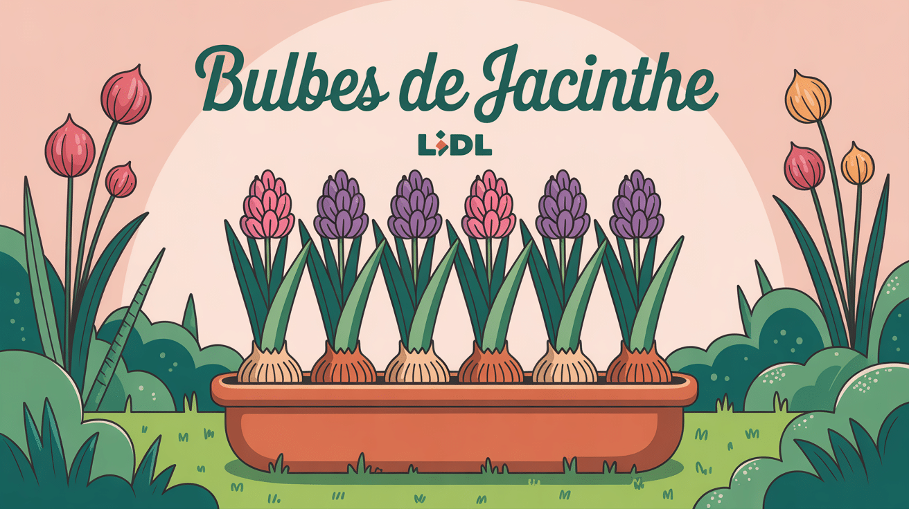 bulbes jacinthe lidl prêts à fleurir en terrine