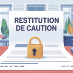 Caution non rendue après 1 mois illustration locataire attente