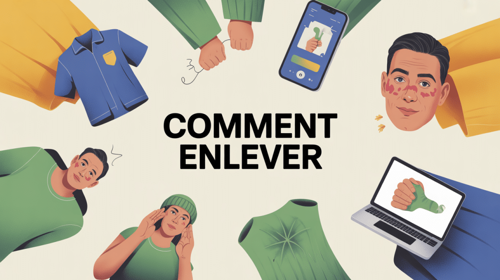 comment enlever visuel objets quotidiens à enlever