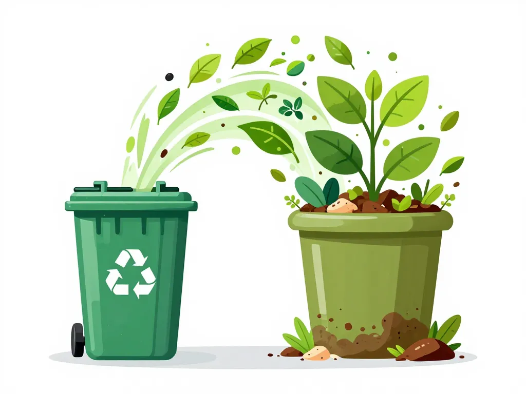 Fabriquer un composteur avec une poubelle transition écologique