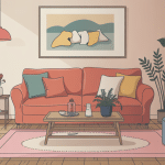housse de clic clac 140x200 ambiance chaleureuse salon