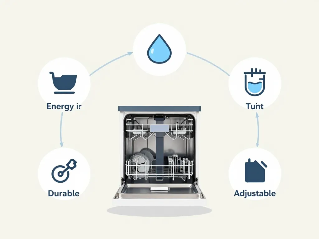 Critères lave vaisselle meilleur rapport qualité prix énergie eau silence