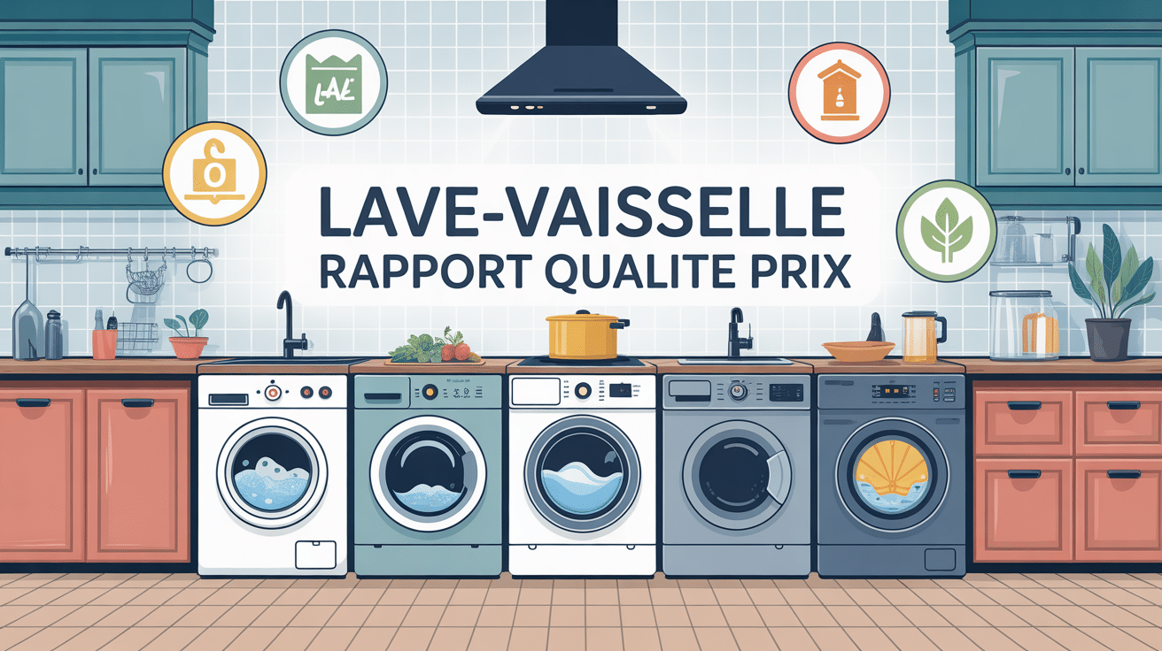 Choix lave vaisselle meilleur rapport qualité prix cuisine moderne