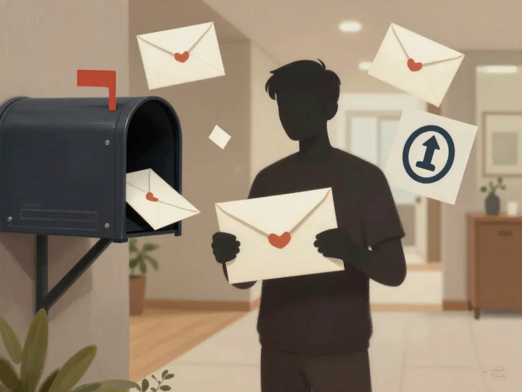 n'habite pas à l'adresse indiquée scenario courrier non distribué