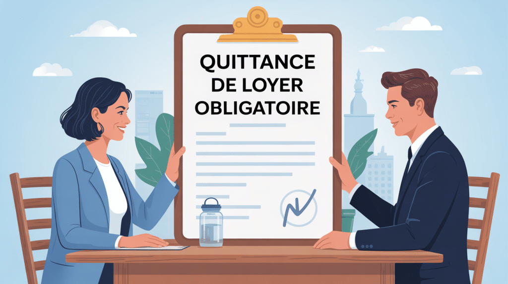 illustration quittance de loyer obligatoire France