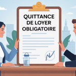 illustration quittance de loyer obligatoire France
