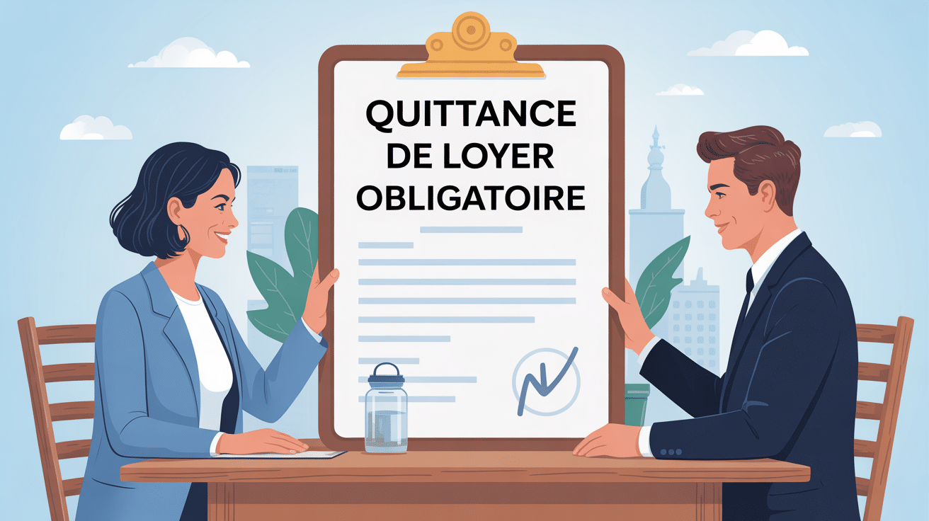 illustration quittance de loyer obligatoire France