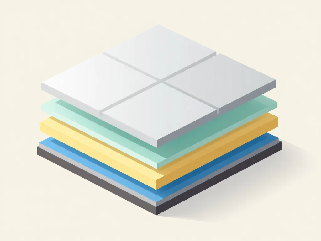 schéma étanchéité toiture terrasse vue en coupe