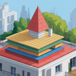 schéma étanchéité toiture terrasse couches technique