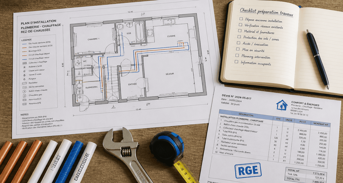 batievol plomberie et chauffage devis et outils