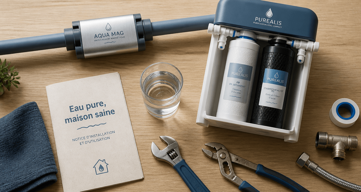 biopur habitat module anti-calcaire et purificateur sous évier