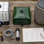 récupérateur d'eau 1000l cuve IBC souple reconditionnée