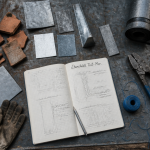 etancheite d'un toit contre un mur vue atelier