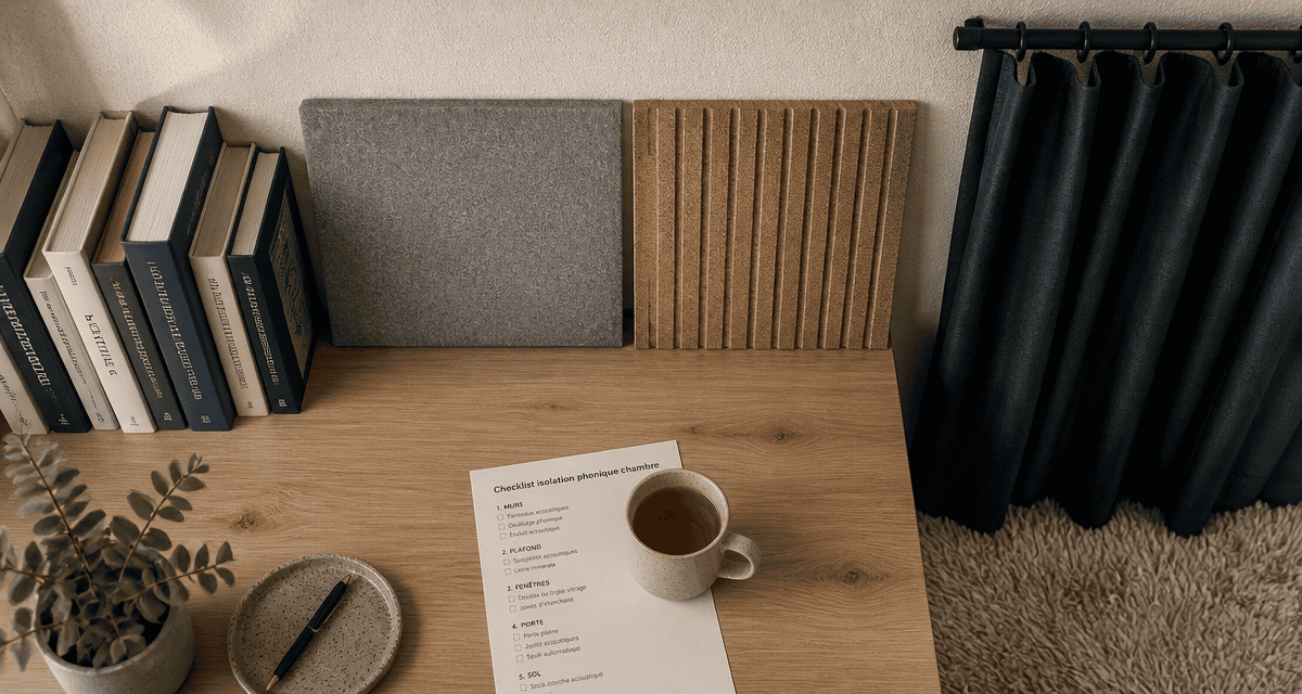isolation phonique mur chambre sans travaux, solutions sans travaux
