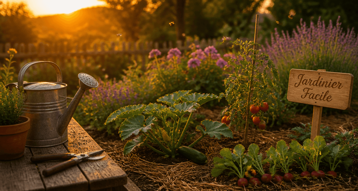 jardinier facile potager soirée
