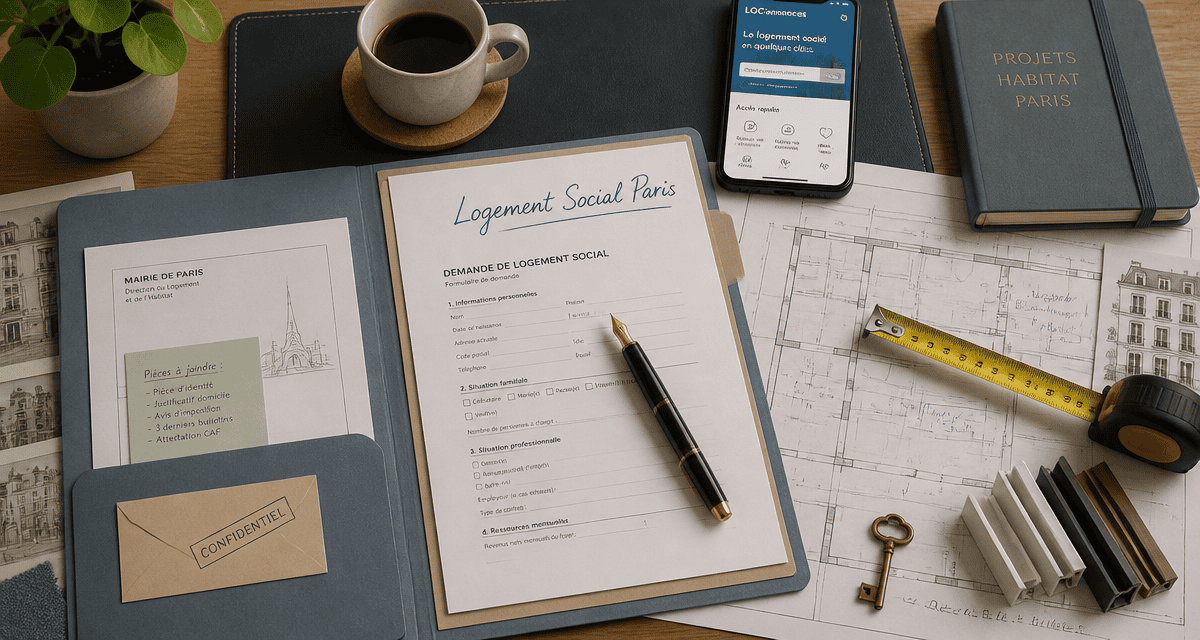 dossier logement social Paris toutsurlamaison.com