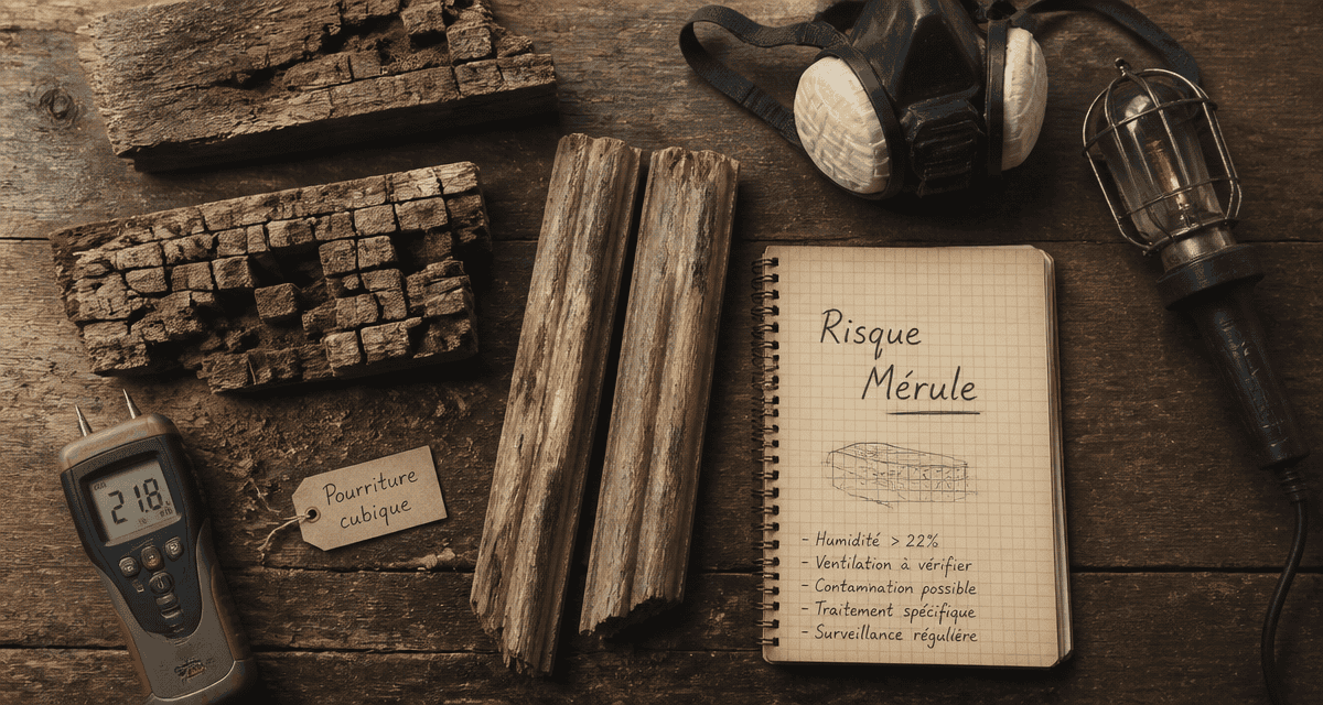 mérule loudéac bois abîmé atelier