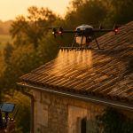 nettoyage toiture par drone avis sur tuiles anciennes