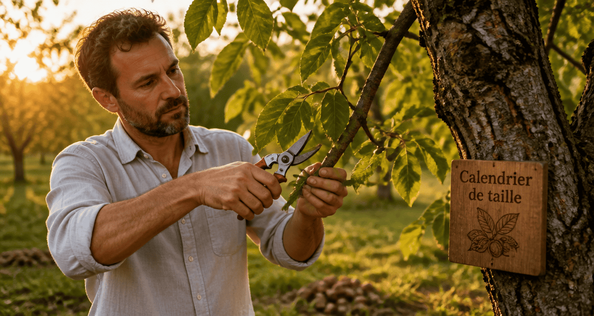quand tailler un noyer jardinier taille branche