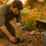 que planter en juillet août fleurs massif jardin été