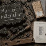 Outils rénovation machefer mur et isolants biosourcés