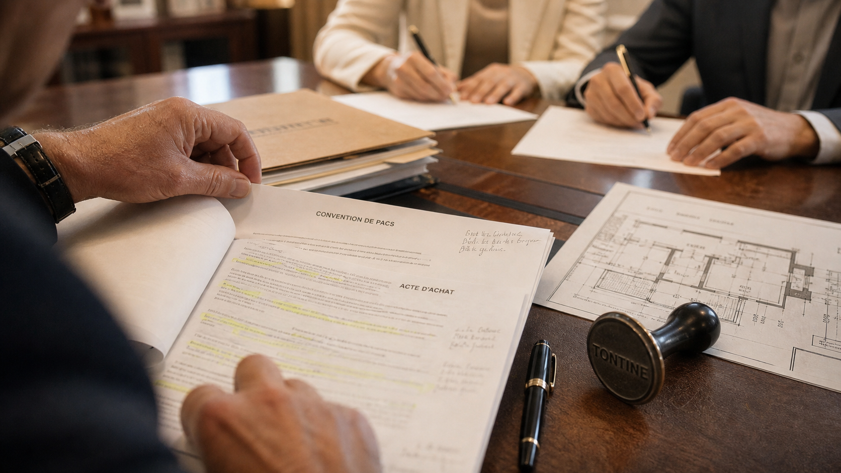 Achat immobilier et PACS : notaire, achat et protection du couple