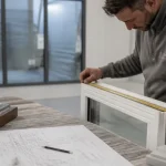 Fenetre double vitrage sur mesure : artisan mesure pour optimiser l’isolation