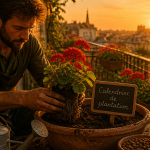quand planter geranium en jardinière sur balcon