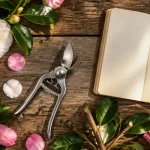 quand tailler camelia sécateur branches coupées