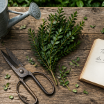 quand tailler les buis outils sur table de jardinage