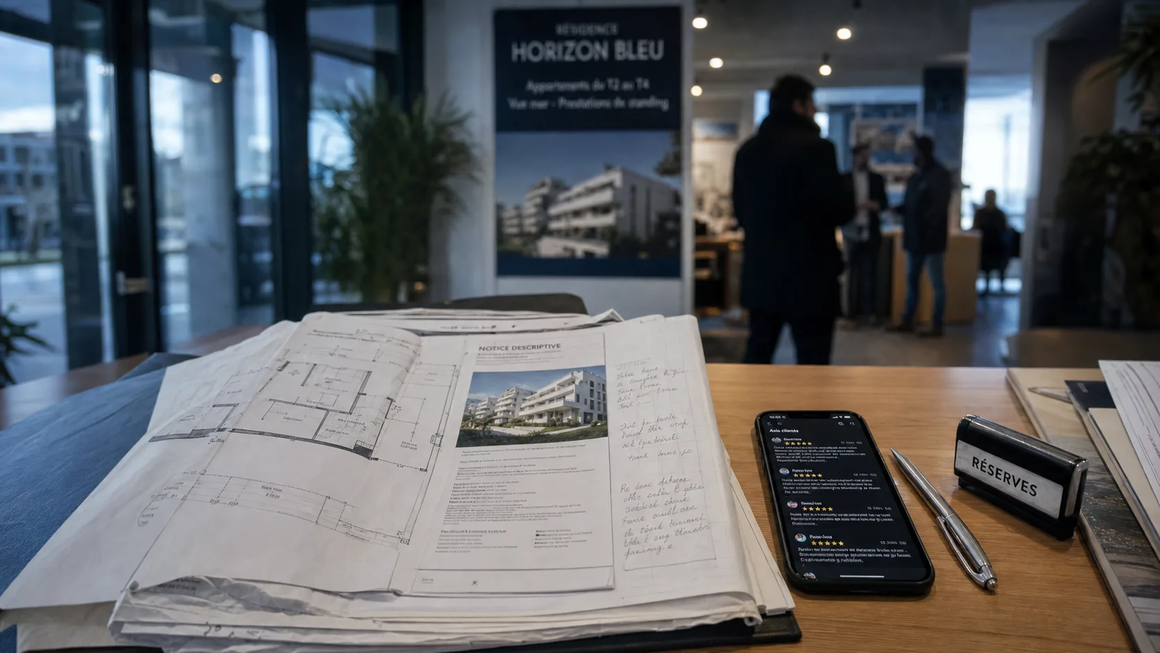 Avis Nexity : dossier VEFA, smartphone et réserves avant de signer