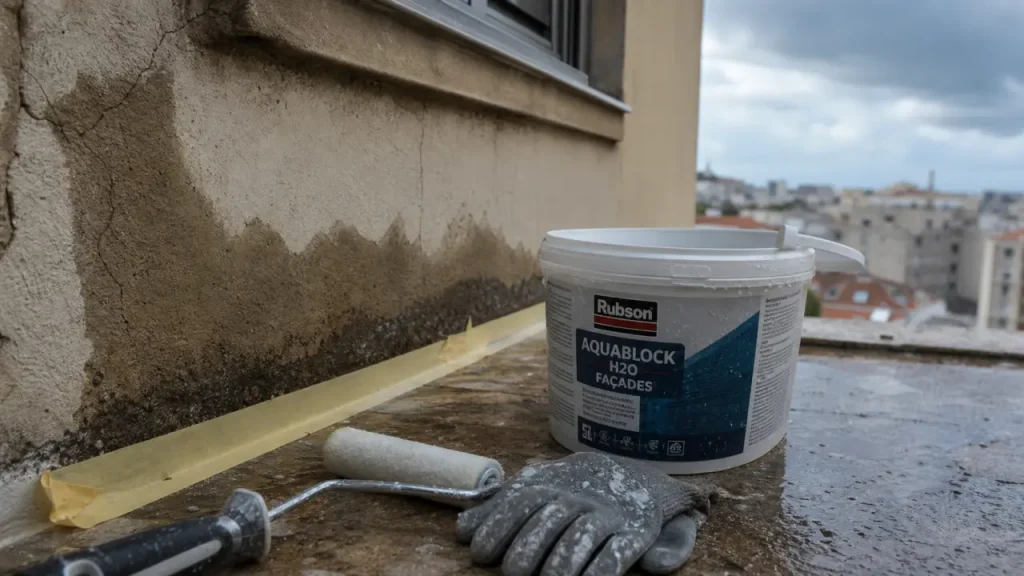 Étanchéité façade : hydrofuge invisible, peinture souple ou enduit ciment ?