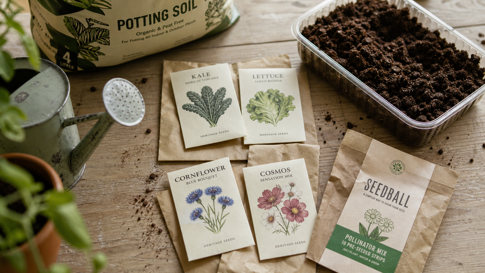 Graine Lidl à 0,29 € : sachets, terreau et semis