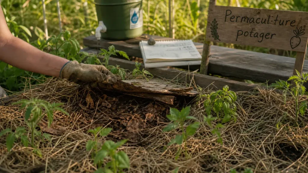 La permaculture au potager : observer, associer et pailler selon votre terrain