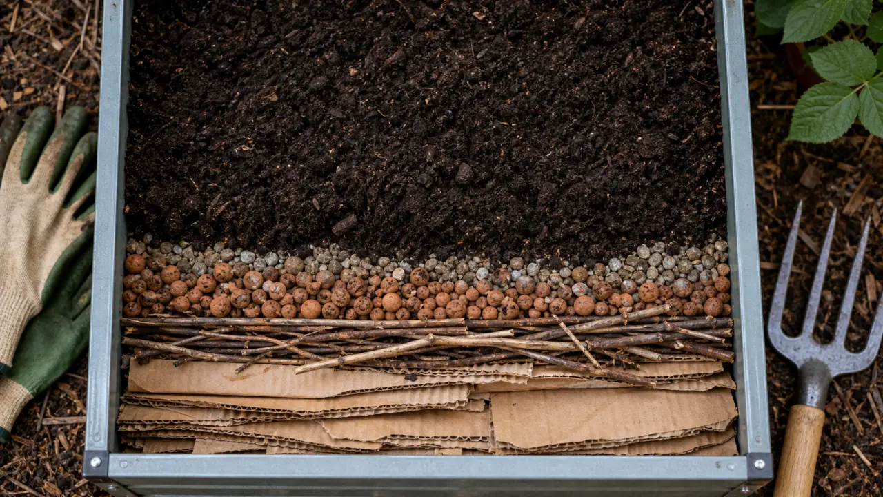 Que mettre au fond d’un carré potager : carton, drainage, erreurs à éviter