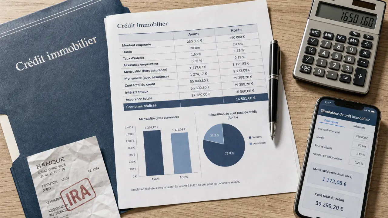 Simulateur remboursement anticipé crédit immobilier et IRA