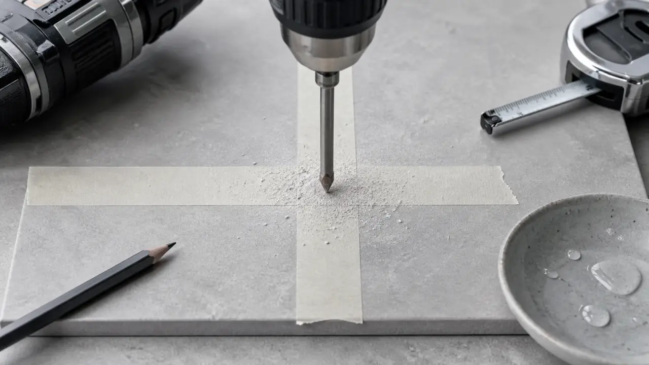 Comment percer un carrelage sans le fissurer avec un foret carrelage