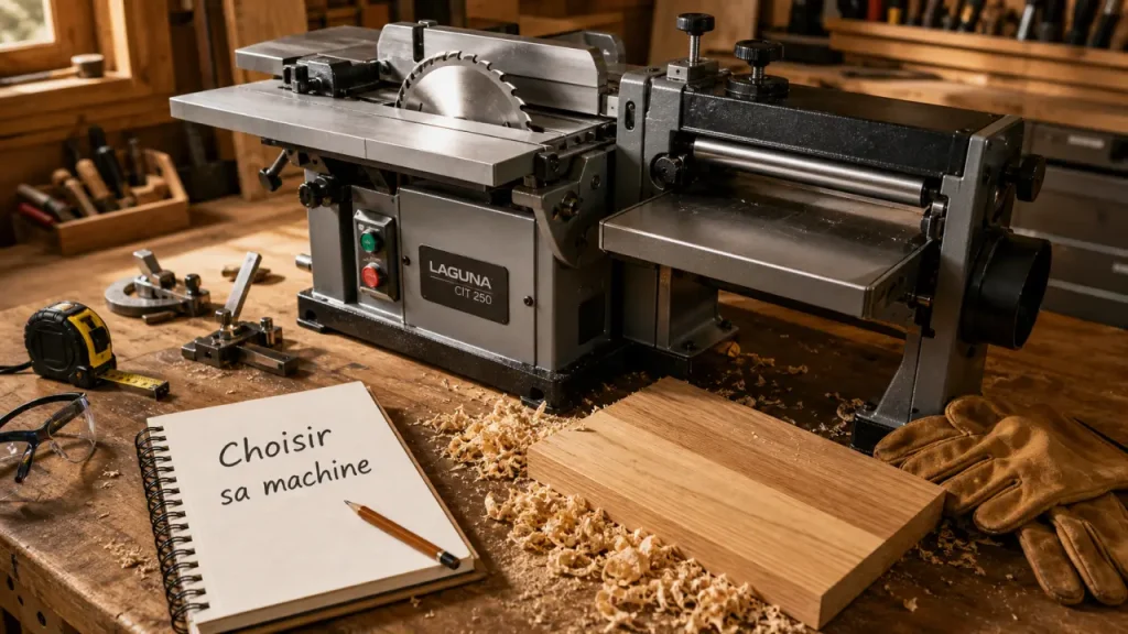 Machine pour travailler le bois : combiné 5 opérations, 7 opérations ou machine spécialisée ?