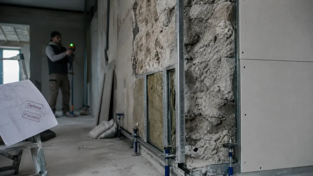 Système Optima ou Placostil : quel doublage choisir pour vos murs ?