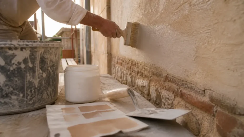 Peinture extérieure à la chaux : supports compatibles, sous-couche et erreurs à éviter