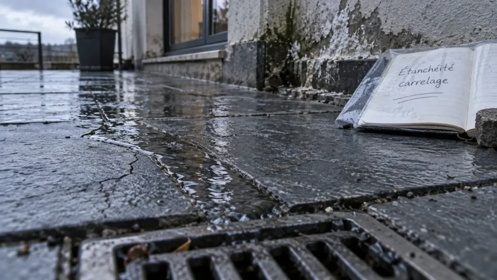 Étanchéité sur carrelage terrasse : quelle résine choisir sans déposer les carreaux ?