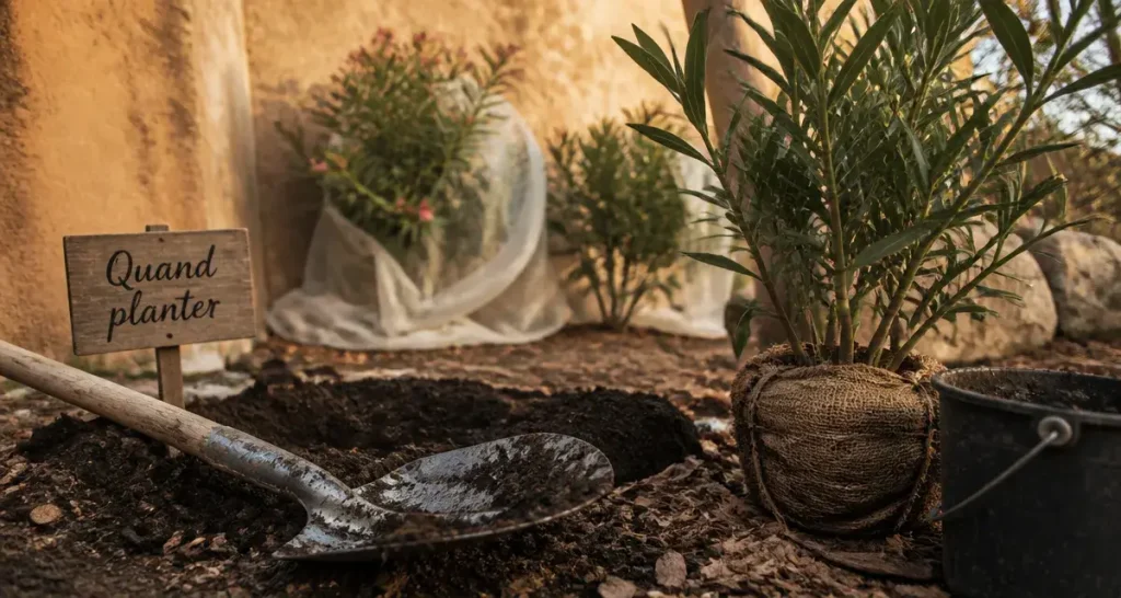Quand planter un laurier-rose : calendrier, climat et bonnes pratiques