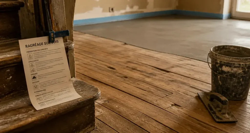 Ragréage sur plancher bois : les 3 conditions pour une rénovation durable