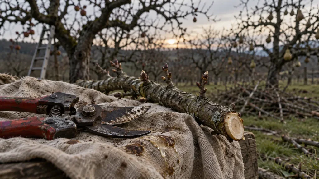 Quand tailler les arbres fruitiers ? L’hiver pour les pépins, après récolte pour les plus sensibles