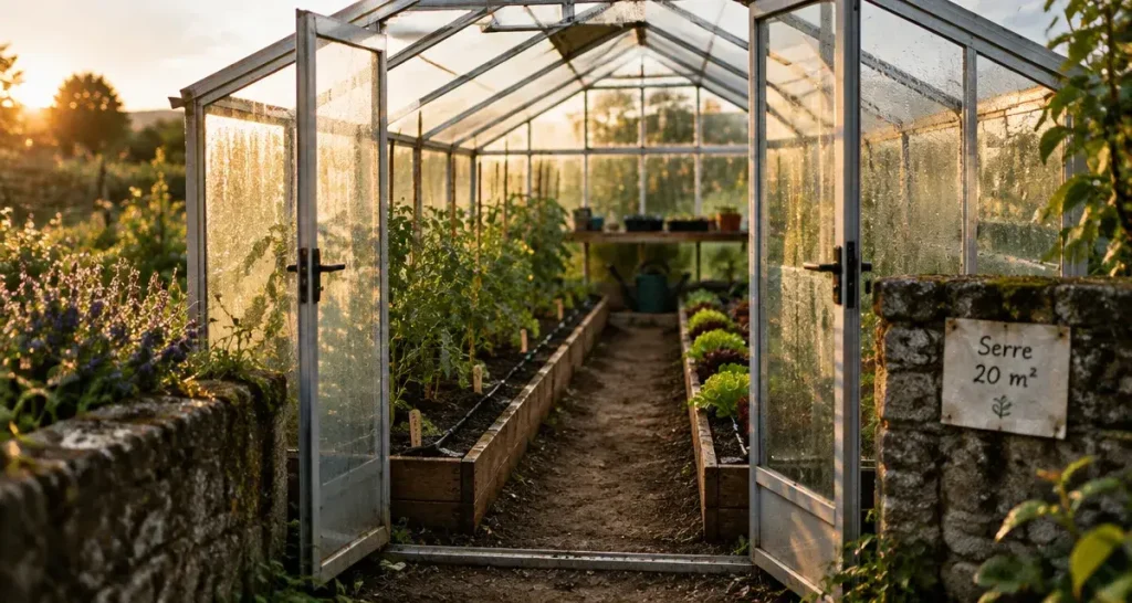 Serre de jardin 20 m² : le mauvais ancrage peut ruiner votre potager